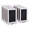 Flash Furniture Whitewash Magnetic Table/Hanging Chalkboards, 10PK 10-HFKHD-GDIS-CRE8-022315-GG - alternate 3